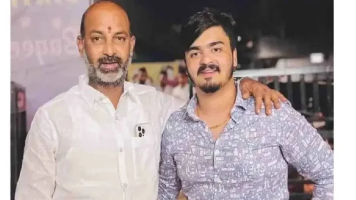 Bandi Sanjay And His Son Bandi Sanjay And His Son