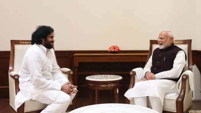 PM Modi - Pawan Kalyan PM Modi - Pawan Kalyan