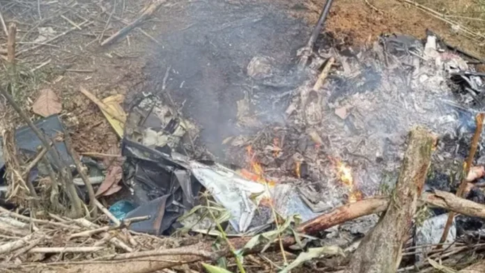 Army helicopter crashes in PoK