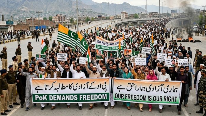 Protests in PoK