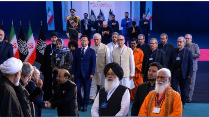 Indian delegation at Ayatollah Ali Khamenei's funeral