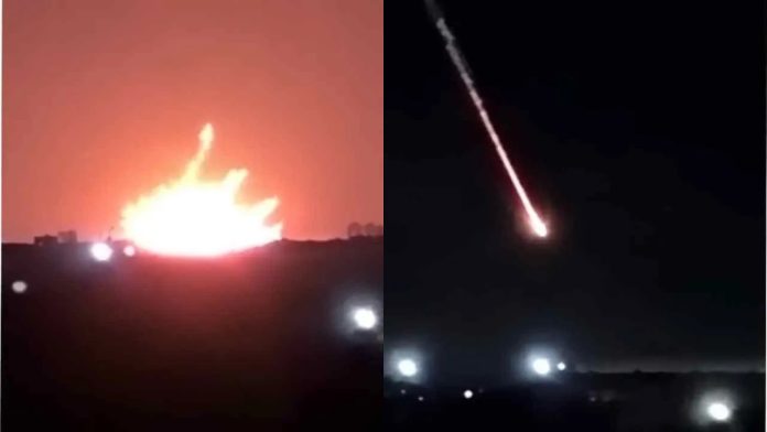 Intense attacks between the US and Iran.