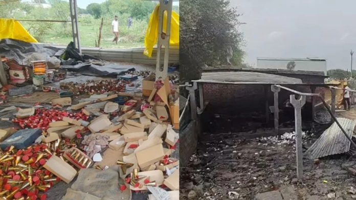 Eight killed in massive explosion
