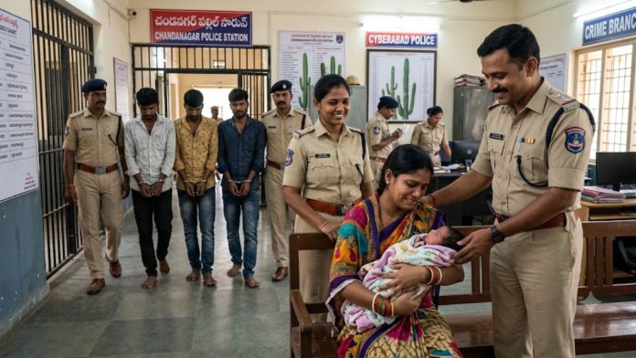 Kidnapping of one-month-old infant