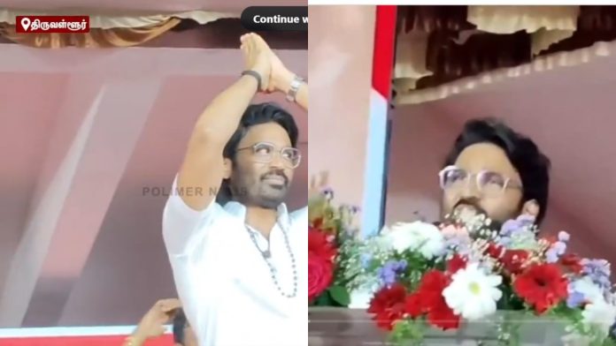 Dhanush entering politics?