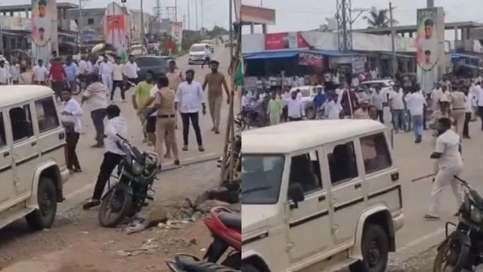 suryapet-congress-clash-factional-dispute-turns-violent-in-arvapally