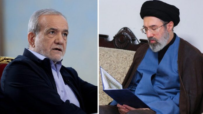 Khamenei's followers threaten the Iranian President.