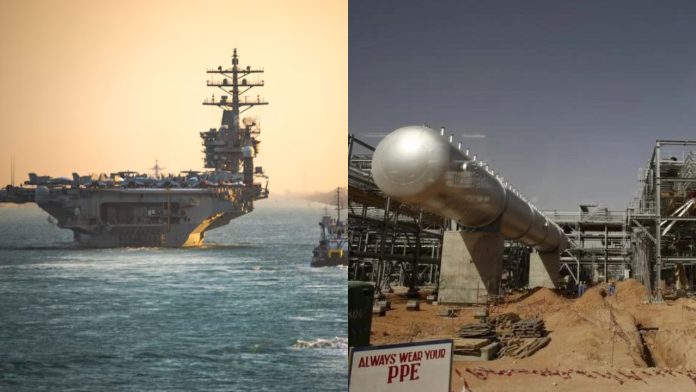 Houthi blockade in the Red Sea.