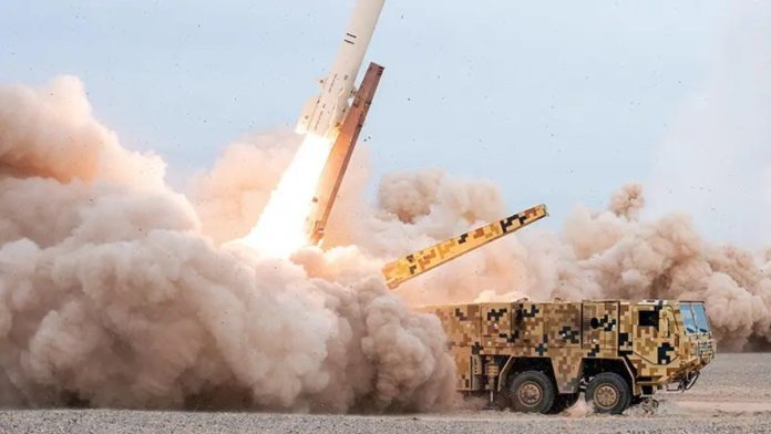 Tehran reeling from missile attacks.