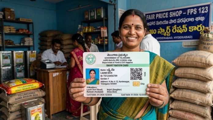Smart ration cards coming soon to Telangana... to be distributed by the CM?