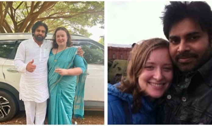 Pawan Kalyan wife Anna Lezhneva Pawan Kalyan wife Anna Lezhneva