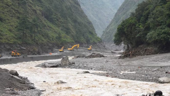 China warns temporary lake could burst anytime