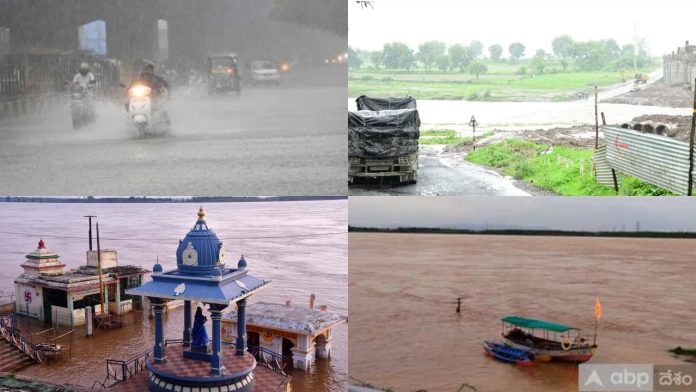 Heavy rains in Telangana