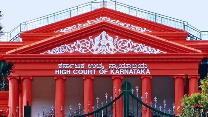 This Article is From Nov 06, 2025Karnataka High Court