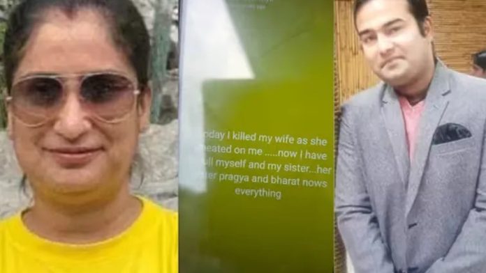 Lucknow Double Murder Suicide Manas Vajpayee