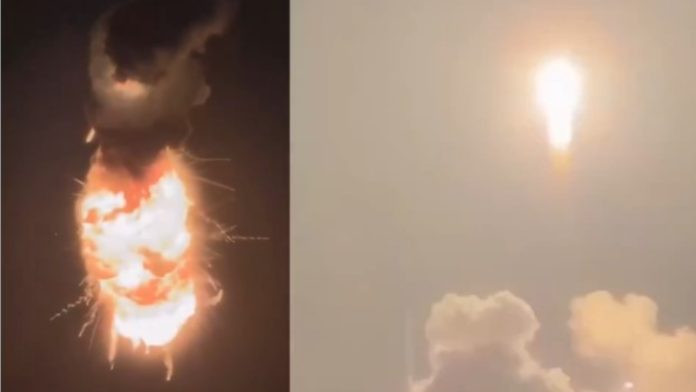 China rocket explosion