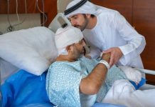 Dubai Prince : ఆస్పత్రికి వెళ్లి స్మిత్ మచ్చర్ను కలిసిన దుబాయ్ యువరాజు!